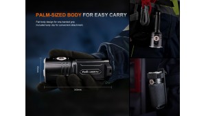 Fenix LR35R PRO - LED & UV - Lanternă profesională - 10000 Lumeni - 500 Metri